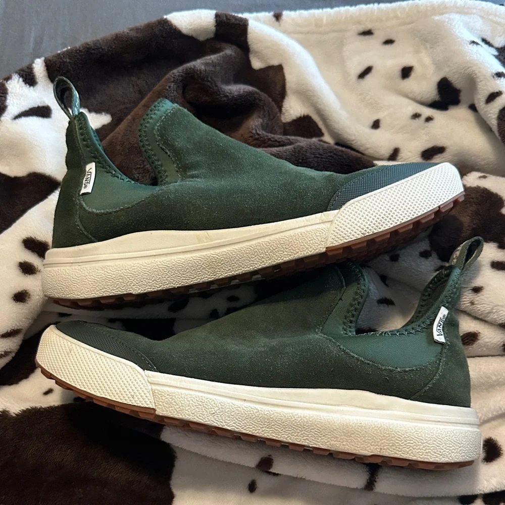 Vans Green Slip-On Shoes - Picture 7 of 9